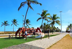 Orla de Atalaia in Aracaju, brazil