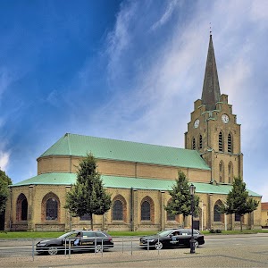 Saint Nicholas Church in Halmstad, sweden