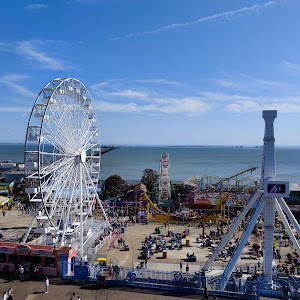 Southend Pier in Southend on sea, united kingdom