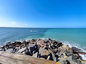 Cabedelo's dike in Cabedelo, brazil