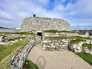 Broch of Clickimin in Lerwick, united kingdom