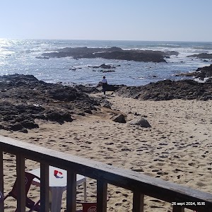 Praia da Congreira in Vila do conde, portugal