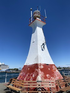 Breakwater Lighthouse in Oak bay, canada