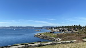 Macaulay Point Park in Oak bay, canada