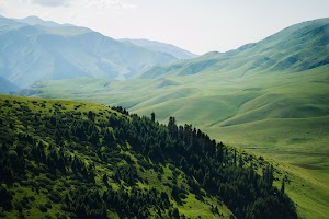 Asy plateau in Turgen, kazakhstan