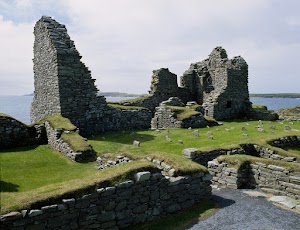 Jarlshof Prehistoric and Norse Settlement in Lerwick, united kingdom