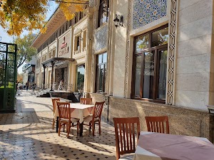 Cafe "Bek" in Tashkent, uzbekistan
