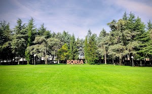 Alameda de Cervantes de Soria in Soria, spain