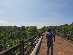 Mannampatta Aqueduct in Ottapalam, india