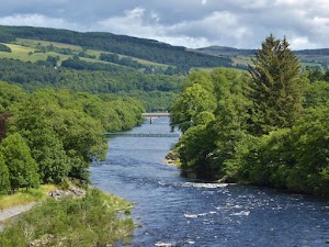 Pitlochry Dam in Pitlochry, united kingdom