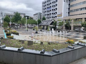 Matsumoto-Chuo West Park (Flower Clock Park) in Matsumoto, japan