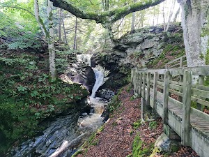 Falls of Acharn in Pitlochry, united kingdom